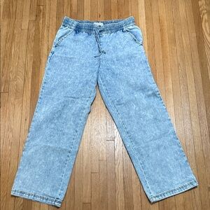 Vanilla Star Blue Denim Joggers